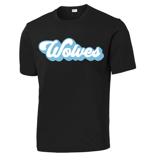 Wolves Retro Script Tee